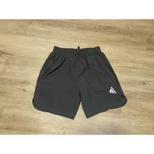 Adidas Mens Sz M Gray D4M SHO AEROREADY Training Running Shorts 7" Inseam